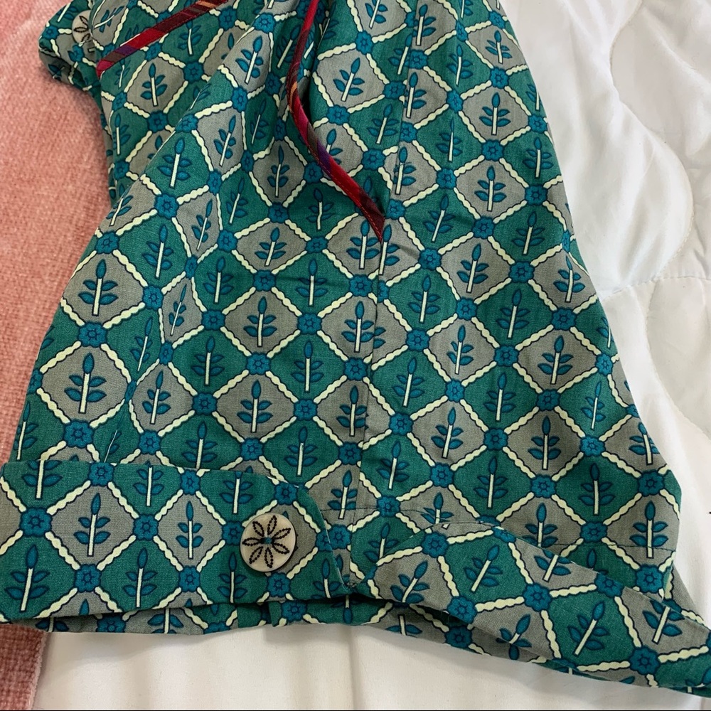 ANTHROPOLOGIE Corey Lynn Calter Printed Pattern Shorts 4 - Picture 10 of 16